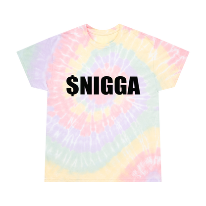 "TICKER" Tie-Dye Tee